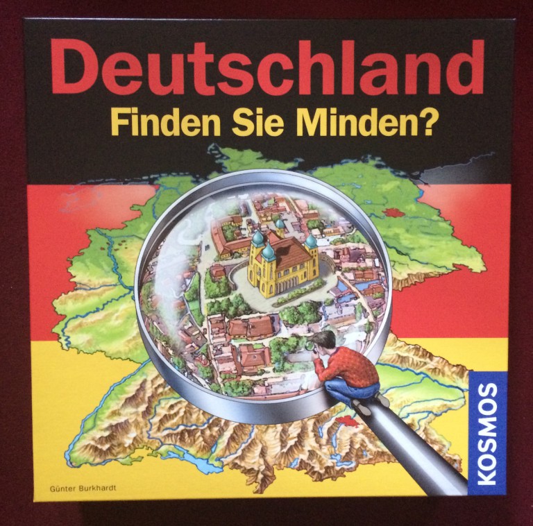 Minden finden! – Rezension zum „Deutschland“-Spiel „Finden Sie Minden?“ von Günter Burkhardt