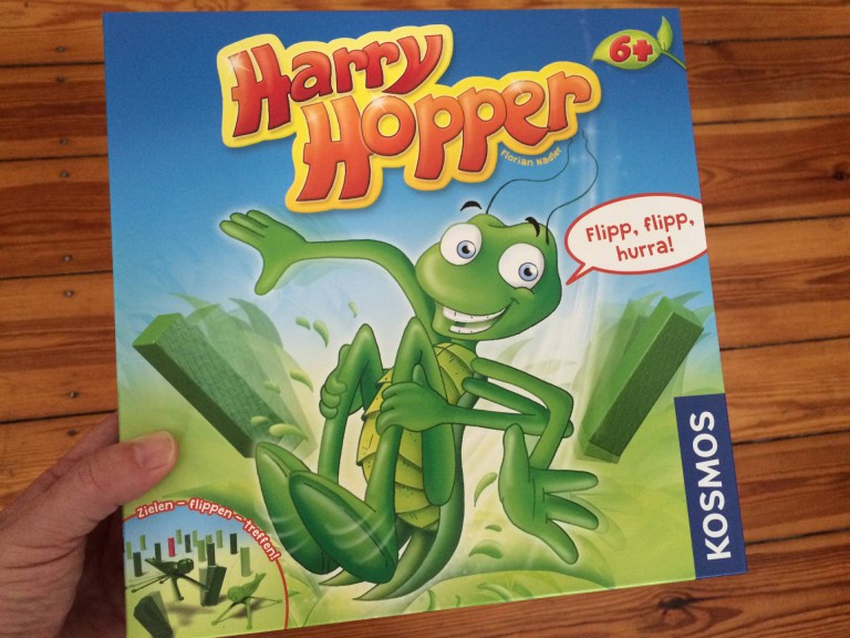 Zwei Flips aus Biene Maja in einem Spiel namens Harry Hopper