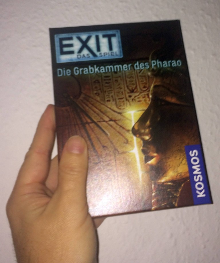 Das Einmal-Spiel „Exit – Die Grabkammer des Pharao“