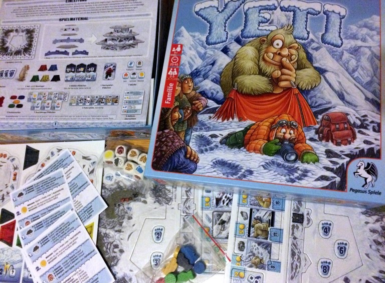 Das Spiel mit dem Yeti