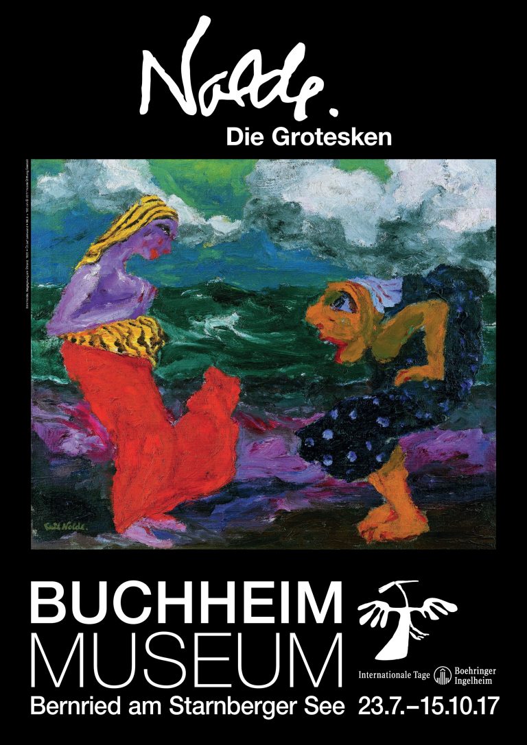 Die Ausstellung "Nolde. Die Grotesken" finden im Sommer 2017 im Buchheim Museum statt.