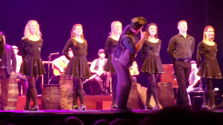 Irish-Celtic-Show in Deutschland, Stepp-Tanz und traditionelle Live-Band mit irischer Musik