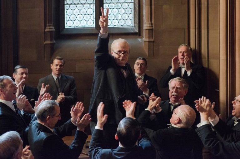 Winston Churchill in "Die dunkelste Stunde".