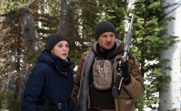 Und noch ein Wyoming-Thriller – In „Wind River“ sorgen Jeremy Renner und Elizabeth Olsen für Spannung im Schnee Jeremy Renner und Elizabeth Olsen.
