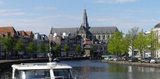 Fotoreportage: Ein Blick auf die Spaarnestadt Haarlem in Holland Haarlem in Holland.