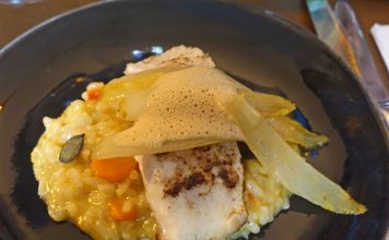 Knuspriges Risotto – Das „Rusty“ bietet gehobene Küche in lässiger Atmosphäre Das Rusty im Berliner Reuterquartier.