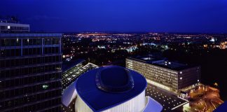 Musik liegt in der Luft der Stadt Luxemburg Luxemburger Philharmonie.
