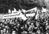 „Paris, Frankfurt am Main und die 1968er Generation“ – Ausstellung der Fotografin Inge Werth im Museum Giersch der Goethe-Universität Inge Werth: Demonstration gegen die Regierung von Charles de Gaulles, Paris, 24. Mai 1968..
