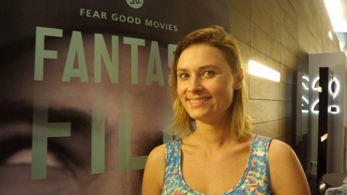 Eine Schauspielerin auf dem 30. Fantasy-Film-Fest am 27.8.2016