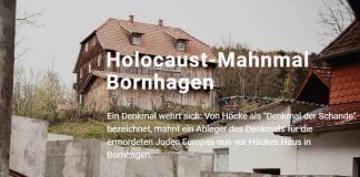 Vorankündigung einer neuen Aktion vom Zentrum für Politische Schönheit im November