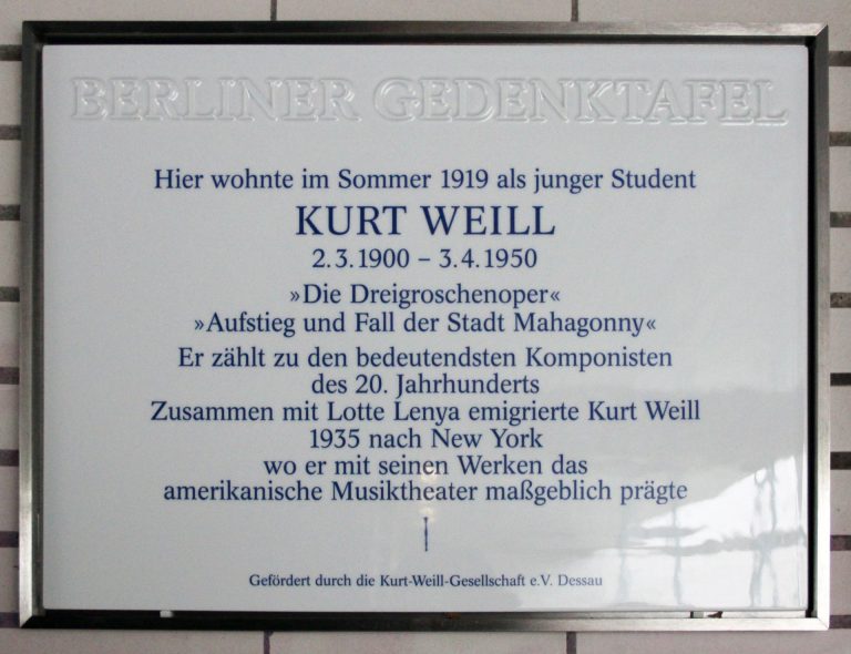 Demnächst ins Ohr: Ensemble Modern und HK Gruber mit Musik von Kurt Weill