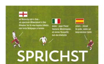 Von Krabbenbrötchenbrigaden und Primgeigern – Annotation zum Buch „Sprichst du Fußball?“ von Tom Williams