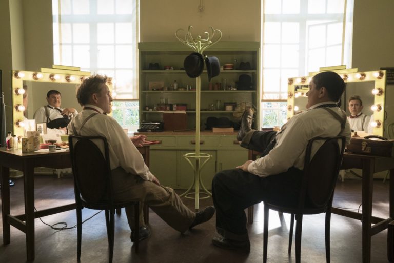 Steve Coogan und John C. Reilly als Mr. Laurel und Mr. Hardy in „Stan & Ollie“