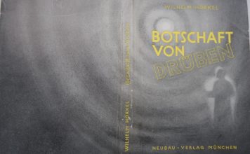 BOTSCHAFT VON DRÜBEN. Buch von Wilhelm Horkel – gehaltvoll und poetisch