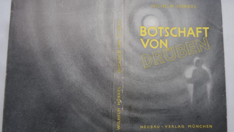 BOTSCHAFT VON DRÜBEN. Buch von Wilhelm Horkel – gehaltvoll und poetisch