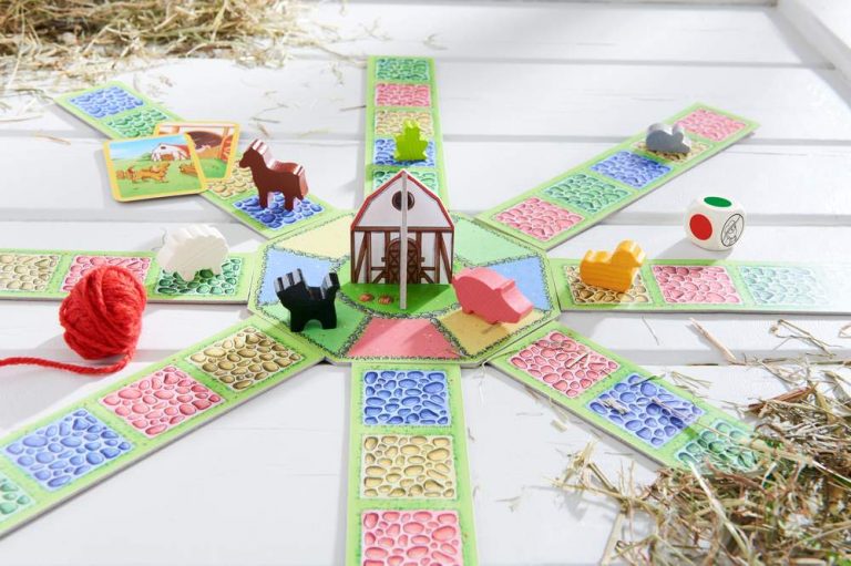 Das Kinderspiel „Bauernhofbande“ von Justin Lee