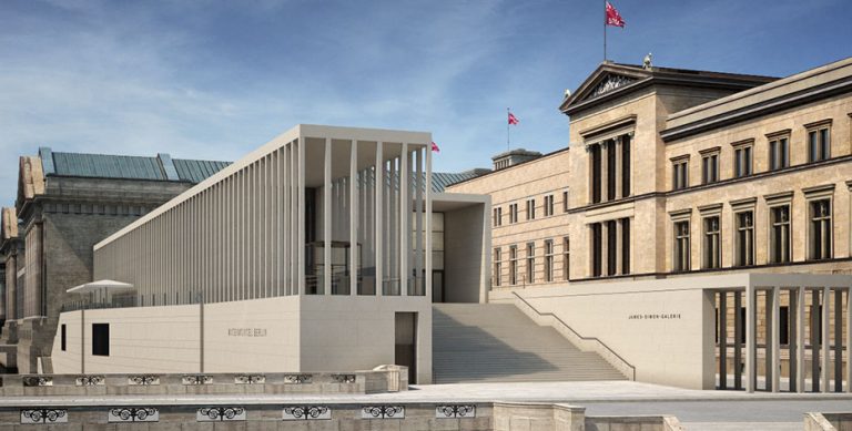 In Berlin auf der Museumsinsel soll am Freitag die teuerste Garderobe der Welt eröffnet werden