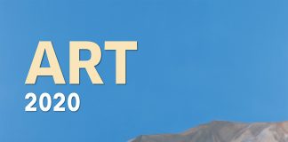 DER Poster-/Wandkalender „DUMONT ART 2020“ hängt jetzt in der Redaktionsstube