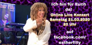 Viele Musiker gehen online: Zum Beispiel Esther Filly mit Live-Konzert