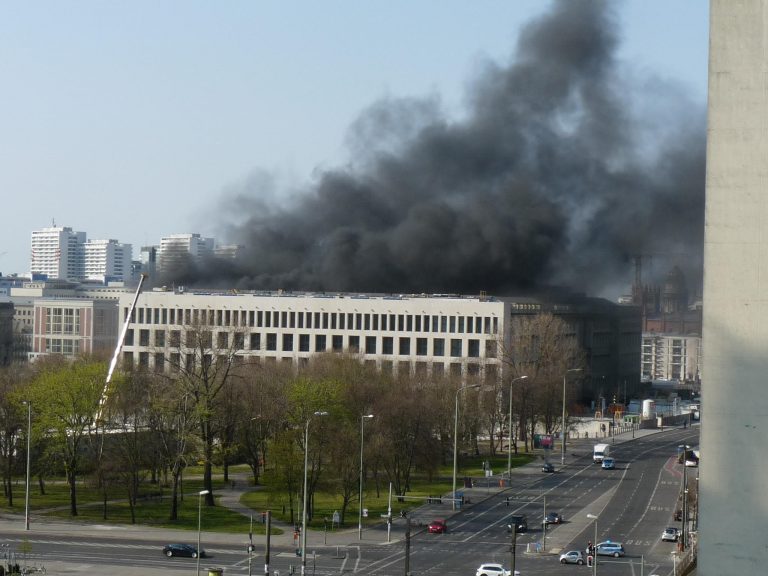 Brand des Berliner Schlosses – exklusive Bilder. Humboldt-Forum Schloss