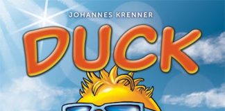 Entchen auf Kärtchen mit Strandtüchern und Rettungsringen – Das Kartenspielchen „Duck“