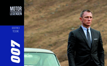 James Bond is back in Town – Annotation zum Motorlegenden-Buch „James Bond 007 – Ein Bond ist nicht genug“ von Siegfried Tesche