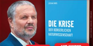 Die Krise der bürgerlichen Naturwissenschaft – Buchvorstellung in Gelsenkirchen Die Krise der bürgerlichen Naturwissenschaft von Stefan Engel. Buchvorstellung mit Sonntagsessen am 12.2.23 um 10.30 Uhr in Gelsenkirchen im Kultursaal Horster Mitte - Plakatausschnitt/ Ausschnitt aus einer Einladung
