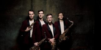 Saxophon-Quartett namens Kebyart und Konzerte