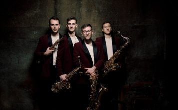 Saxophon-Quartett namens Kebyart und Konzerte