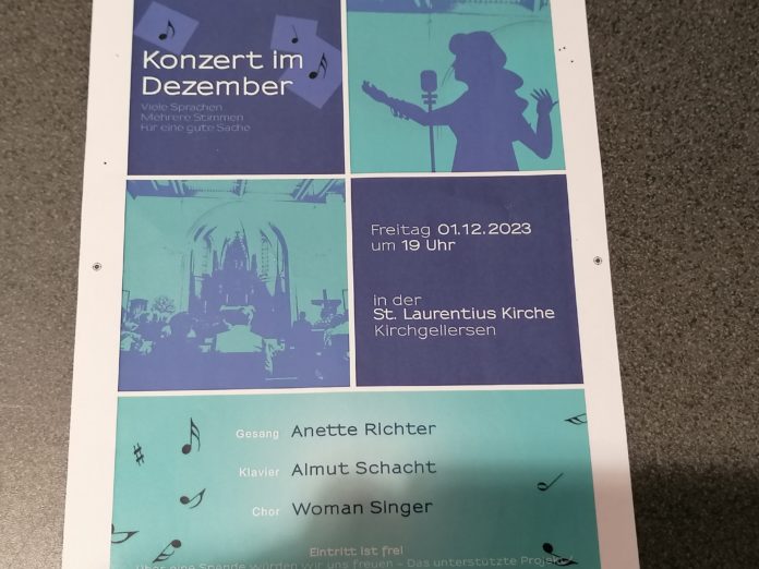 Konzert in Kirchgellersen (im Landkreis Lüneburg).
