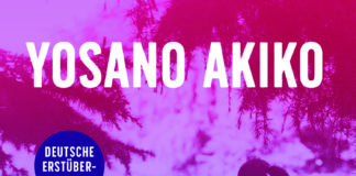 Tanka? Münzen, Klemmen, Verse? Völker, die auf Schiffen leben? Buch-Cover der Gedichtbandes "Wirres Haar" von Yosano Akiko. Das Buch enthält 399 Tanka oder Tankas, Gedichte mit 5 Zeilen und einer festgelegten Silbenzahl (also LYRIK). Vgl. auch Midaregami.
