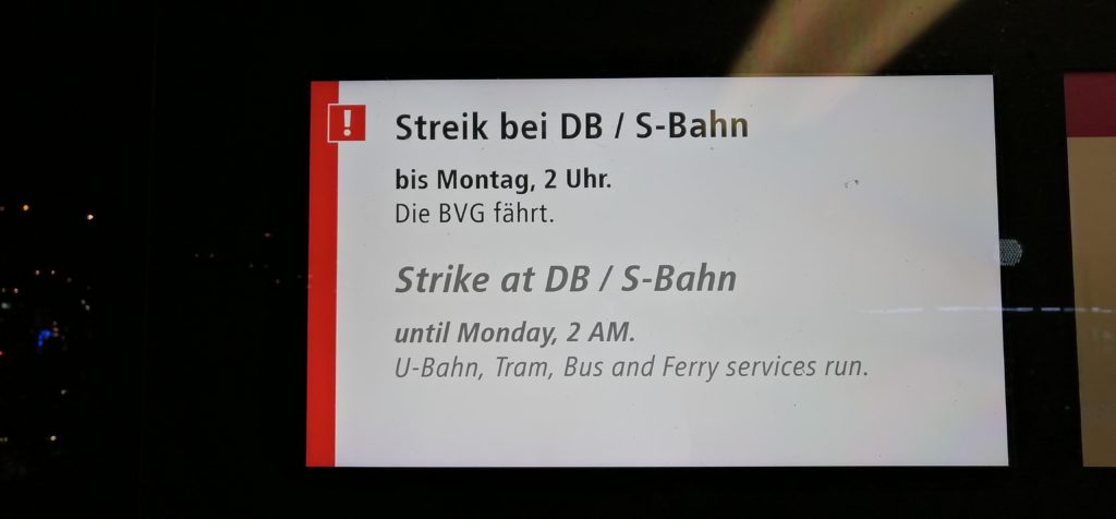 Der Streik endet früher, der GDL-Streik bei der Deutschen Bahn, der nach Plan hätte bis Montag, 29. Januar 2024 18 Uhr hätte andauern sollen.