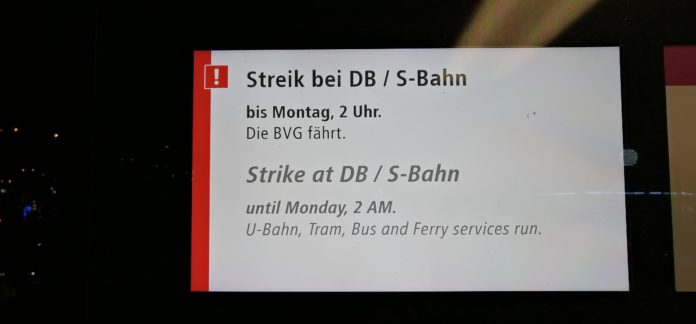 Der Streik endet früher, der GDL-Streik bei der Deutschen Bahn, der nach Plan hätte bis Montag, 29. Januar 2024 18 Uhr hätte andauern sollen. Nahverkehr-Warnstreiks