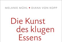 „Die Kunst des klugen Essens“ in einem Buch von Melanie Mühl und Diana von Kopp