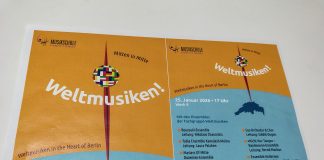 Weltmusiken mitten in Mitte – Bouzuki, Saz, Oud, das Tabla-Ensemble Kamalesh Maitra u.v.a. bei einem vielfältigen Konzert Weltmusiken!- mitten in Mitte-Konzert der Musikschule FANNY HENSEL u.a. mit dem Tabla-Ensemble "Kamalesh Maitra" unter der Leitung von Fanny Hensel, Konzert am 25. Januar '26 Sonntag