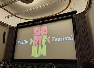 Berlin Short Film Festival Winter 2026 -15. Ausgabe Ein super Kurzfilmfestival: 15. Ausgabe des Berlin "Short Film" Festival (Festivals) im Winter 2026, Anfang Februar, genauer am 6.+7.2.'26 im Babylon-Mitte, u.a. mit "Remember The Sabbath", "Am Wasser" und "Those Who Leave BUY FLOWERS"