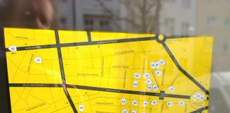 Einladung zum Galeriespaziergang durch Charlottenburg-Wilmersdorf namens Charlottenwalk heute am 14.3. Charlottenwalk lädt ein zum Spaziergang durch 37 Galerien in Charlottenburg und Wilmersdorf wie Finnland-Institut und Galerie Anna Probst