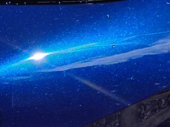 IMG_20260331_160039173_HDR Eine Galaxie im Kosmos genannten All,. aufgenommen aus dem Fenster eines Raumschiffs.