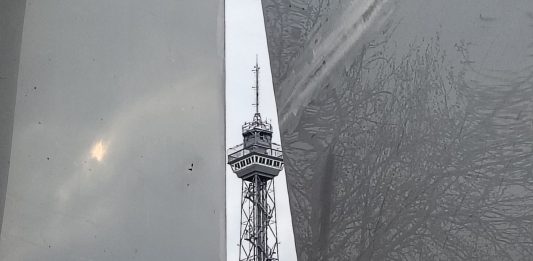 Funkturm feiert 100 Jahre – What the Funk? Serie Funkturm 100 (1/2) 100 Jahre Funkturm auf dem Messegelände in Berlin-Charlottenburg, gefeiert unter der Devise What the Funk?