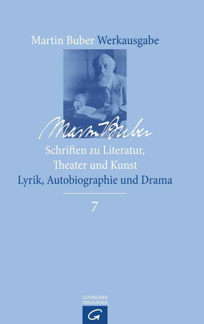 "Schriften zu Literatur, Theater und Kunst" von Martin Buber. © Gütersloher Verlagshaus