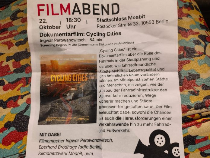 CYCLING CITIES ist ein Film von Ingwar Perowanowitsch