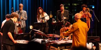 Musik im Museum oder „Jazz, Hip Hop, südafrikanischer Musik und Elektronik“ im Museum Tinguely in Basel – Roche ’n‘ Jazz Tyn Wybenga Brainteaser Orchestra
