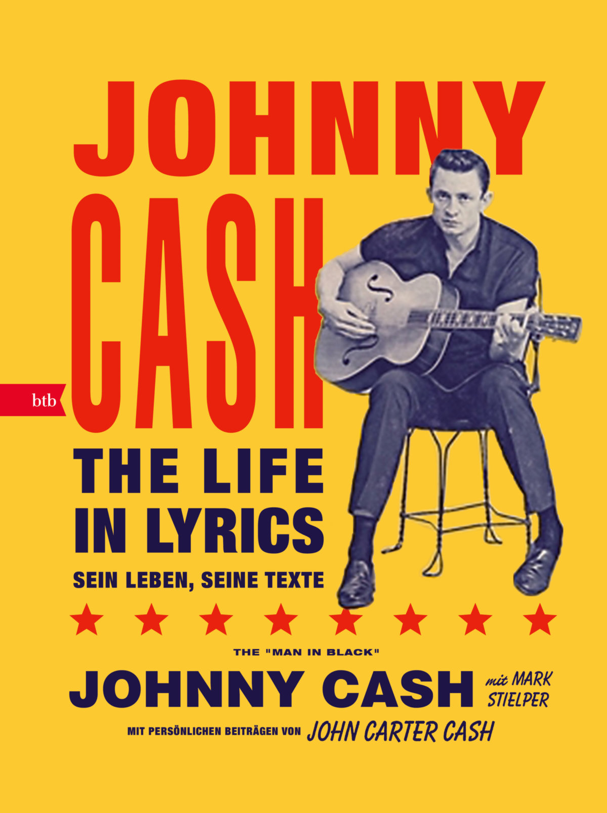 Kunterbunter Johnny Cash in Wort und Bild als Brett von einem Buch, Jippy! – Annotation zum Buch „Johnny Cash. The Life in Lyrics – Sein Leben, seine Texte“