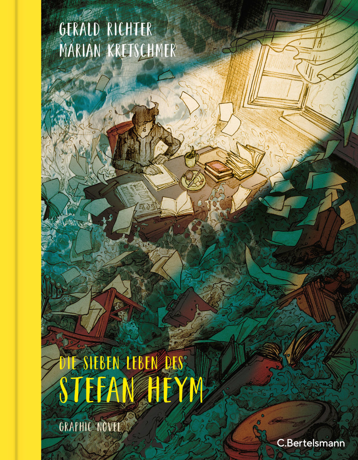 Eine Art Comic-Biographie – Annotation zur Graphic Novel „Die sieben Leben des Stefan Heym“ von Gerald Richter und Marian Kretschmer