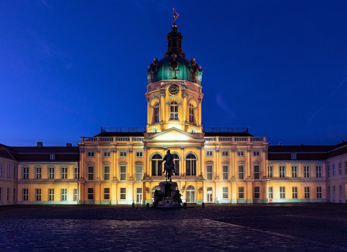 Nachts im Schloß Charlottenburg