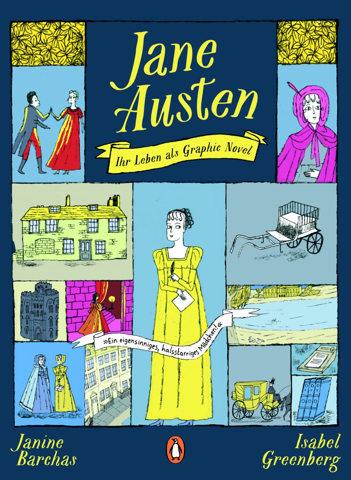 Ein eigensinniges und halsstarriges Mädchen – Annotation zum Werk „Jane Austen, Ihr Leben als Graphic Novel“ von Janine Barchas und Isabel Greenberg