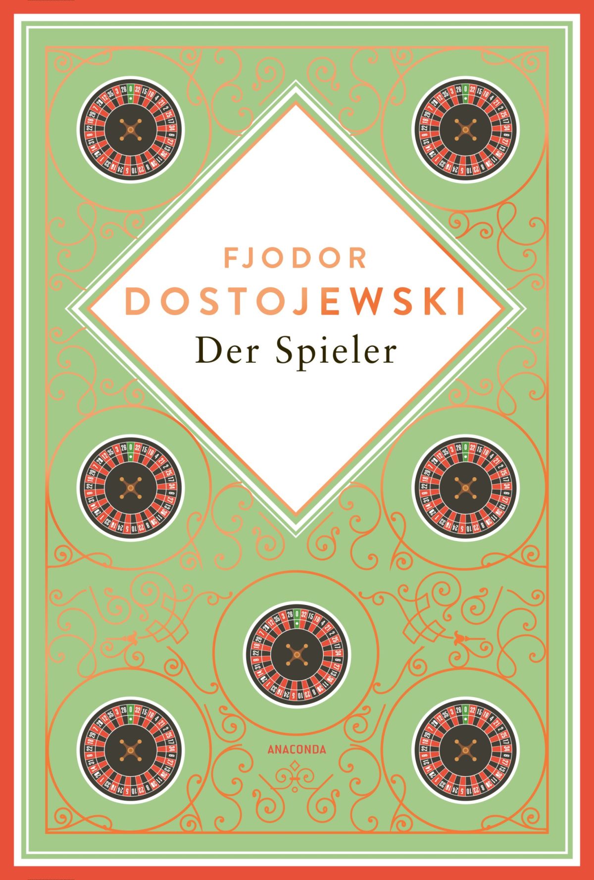 "Der Spieler", ein Roman von Fjodor Michailowitsch Dostojewski. © Anaconda