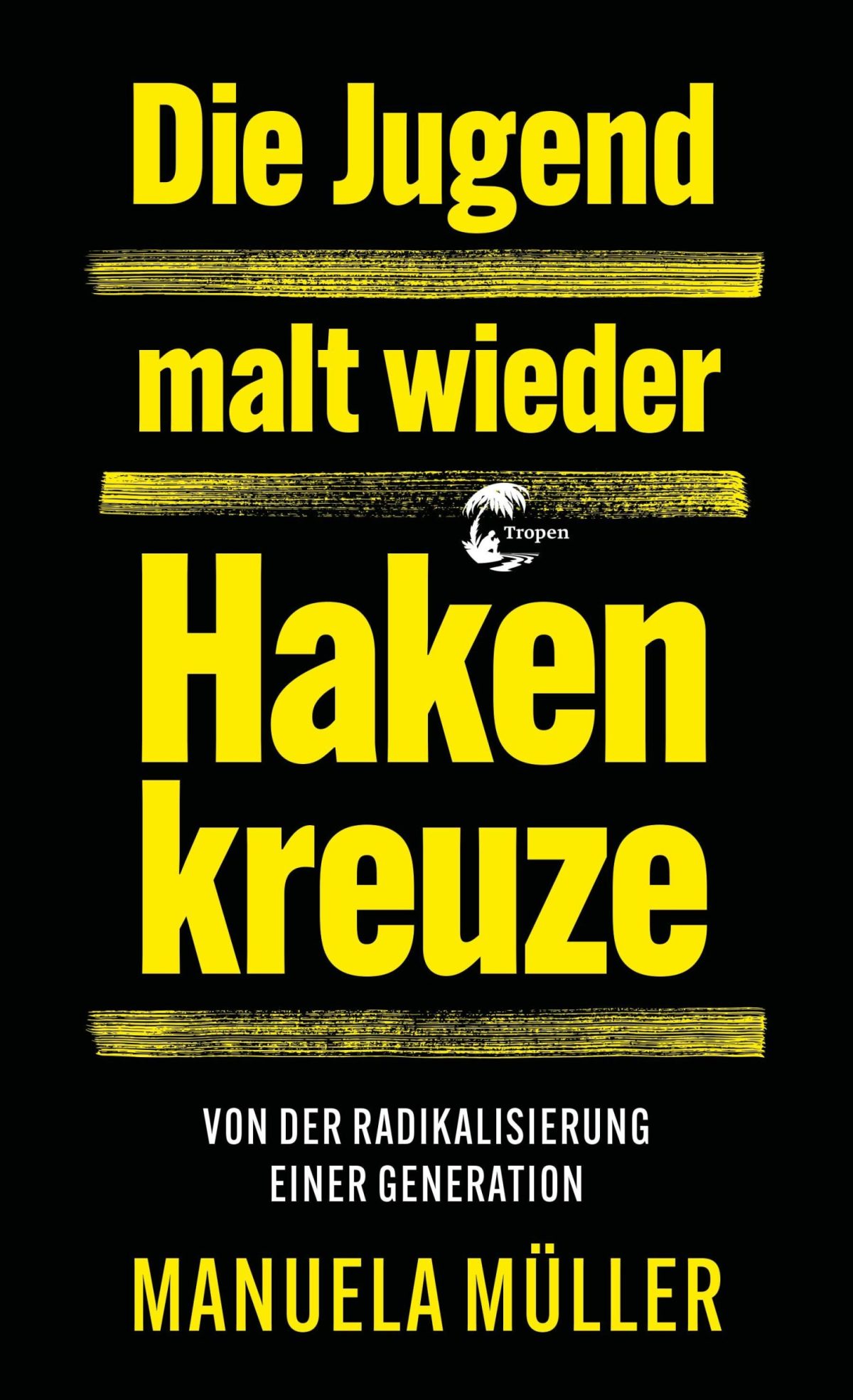 "Die Jugend malt wieder Hakenkreuze", ein Sachbuch von Manuela Müller. © Klett-Cotta Verlag J.G. Cotta sche Buchhandlung Nachfolger GmbH