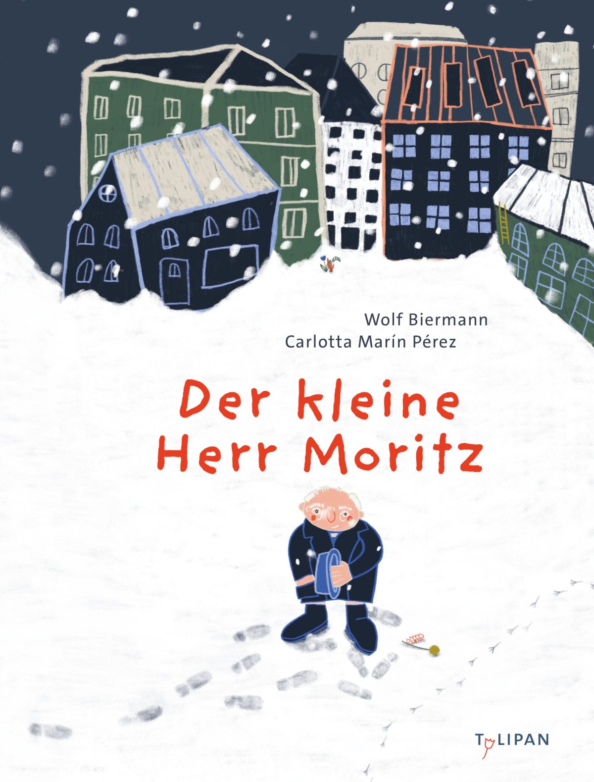 "Der kleine Herr Moritz", ein Buch von Wolf Biermann und Carlotta Marín Pérez. © Tulipan